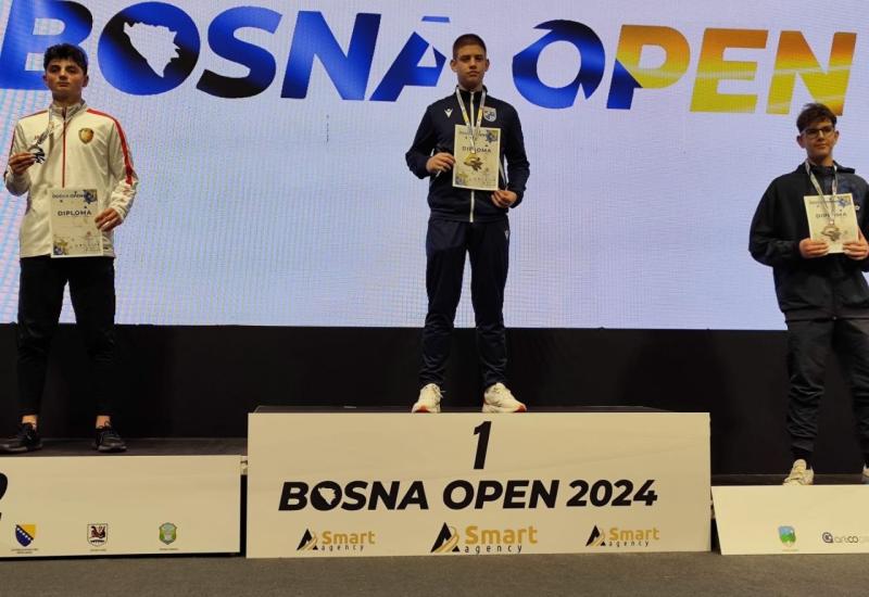 Karate klub Široki Brijeg uspješan na Bosna Openu s dva zlata i tri bronce
